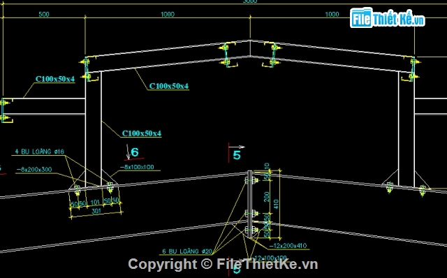 kèo phổ thông,kèo xây dựng,thiết kế kèo